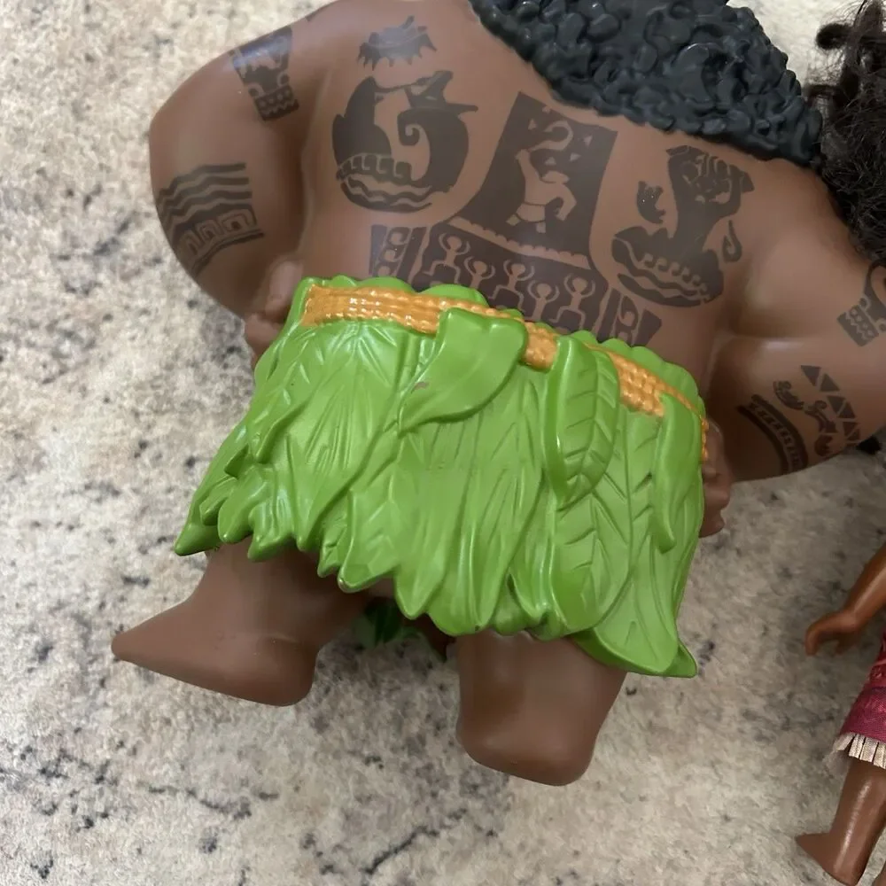 Disney Moana Maui Play Dolls Figure Set 8